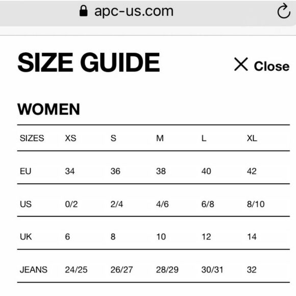 A.P.C. Rue Madame Paris Light Wash Cotton Mini Denim Skirt - Picture 8 of 8